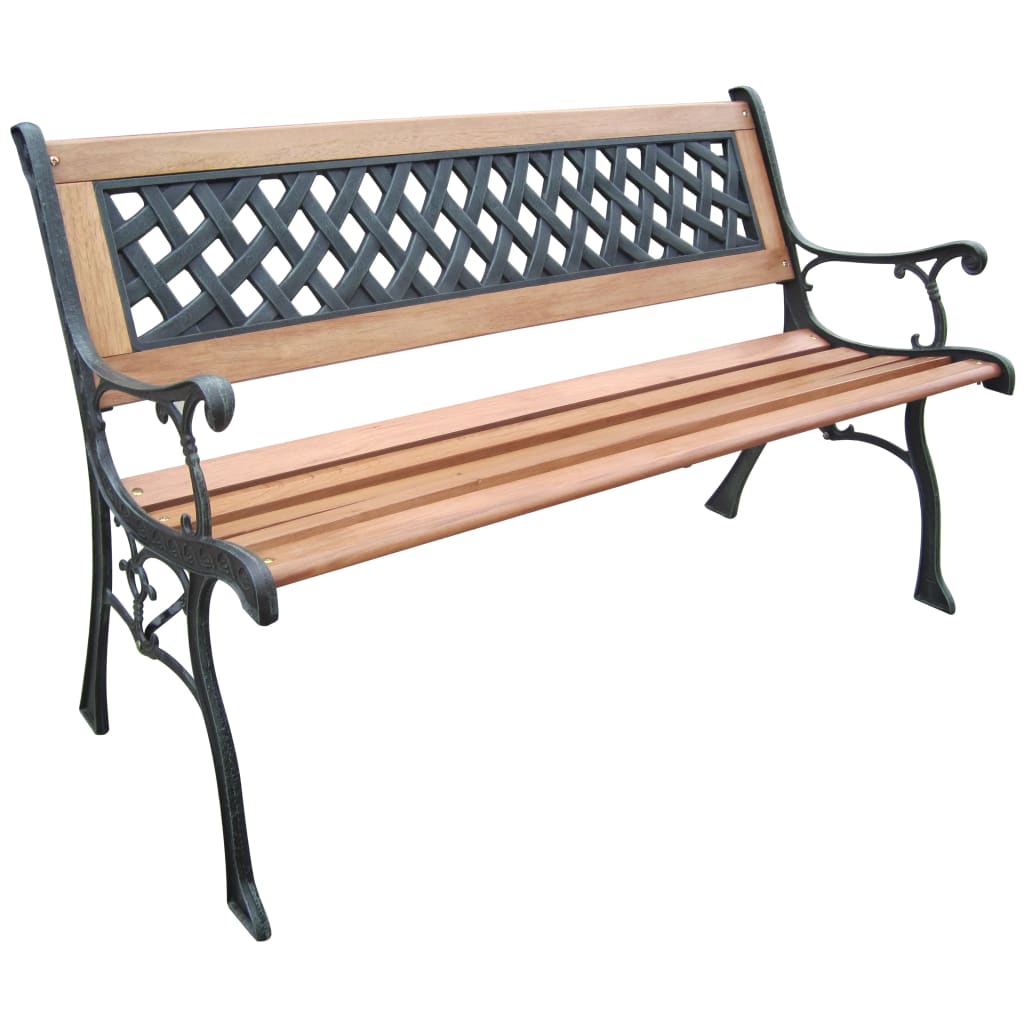 HI Garden Bench 126 cm Wood