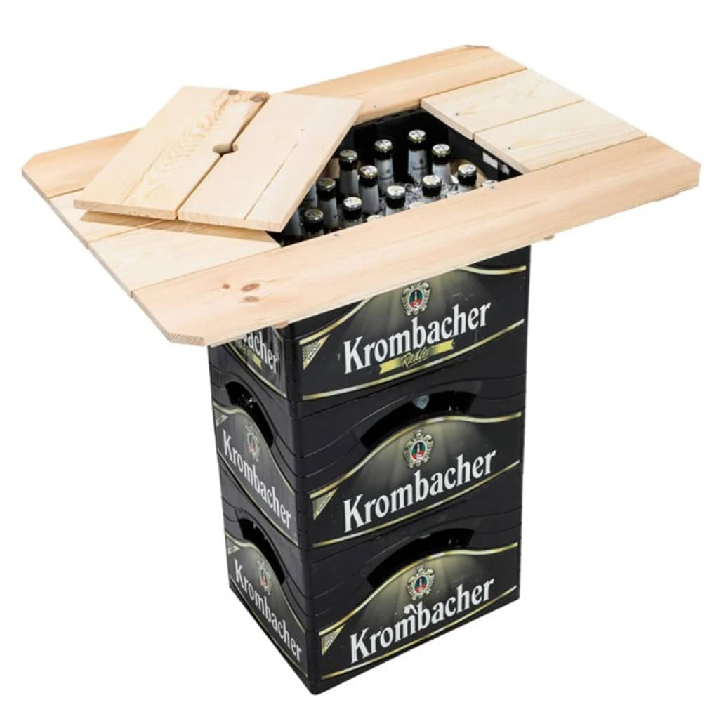 HI Beer Crate Tabletop Natural