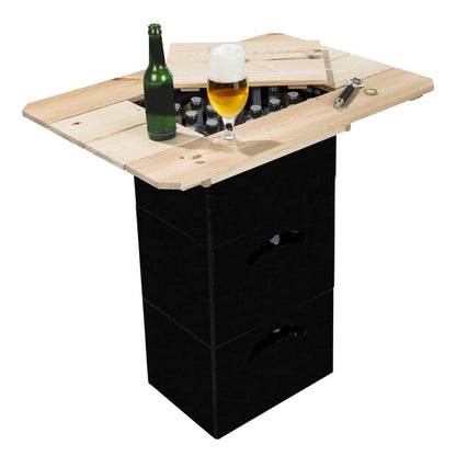 HI Beer Crate Tabletop Natural