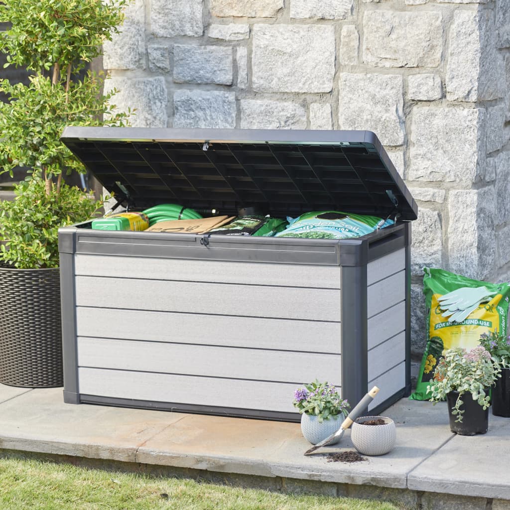 Keter Garden Storage Box Denali 380L Anthracite