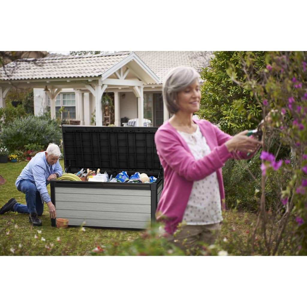 Keter Garden Storage Box Denali 570L Anthracite