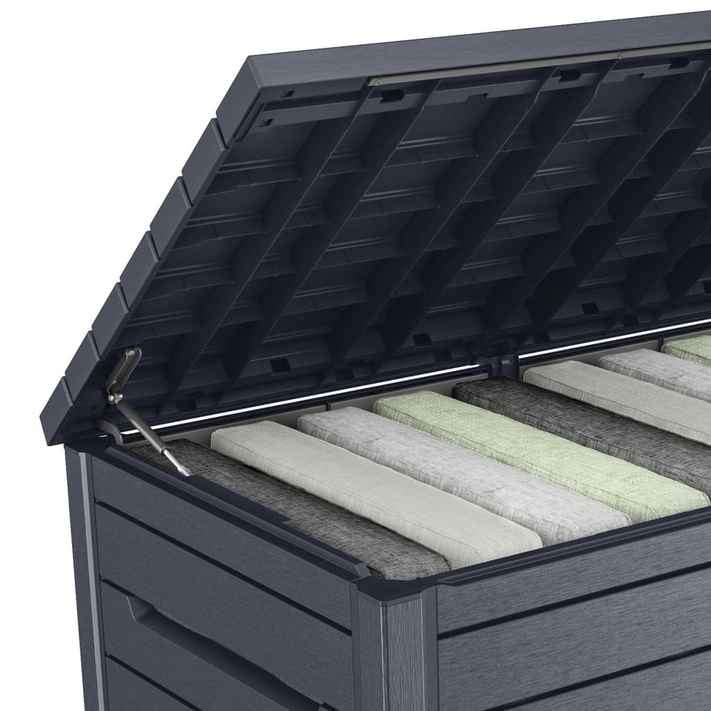 Keter Garden Storage Box Ontario 870L Anthracite Ecom