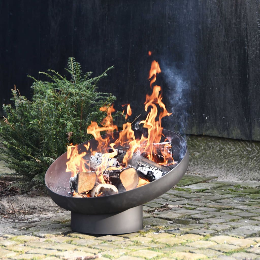 Esschert Design Fire Bowl Sloping Black Steel FF402