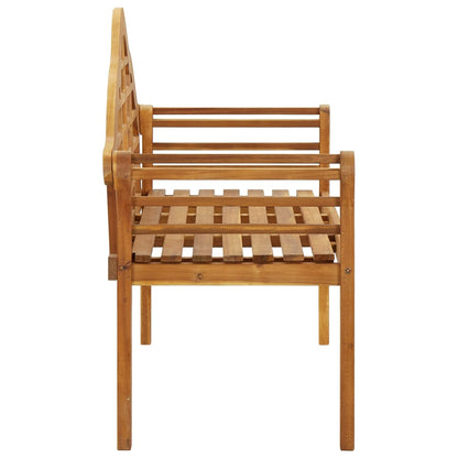 Garden Bench 135 cm Solid Acacia Wood