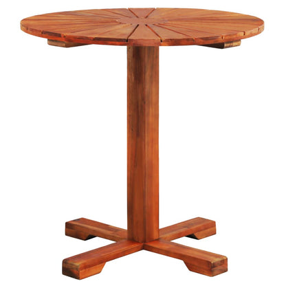 Bistro Table 70x70 cm Solid Acacia Wood