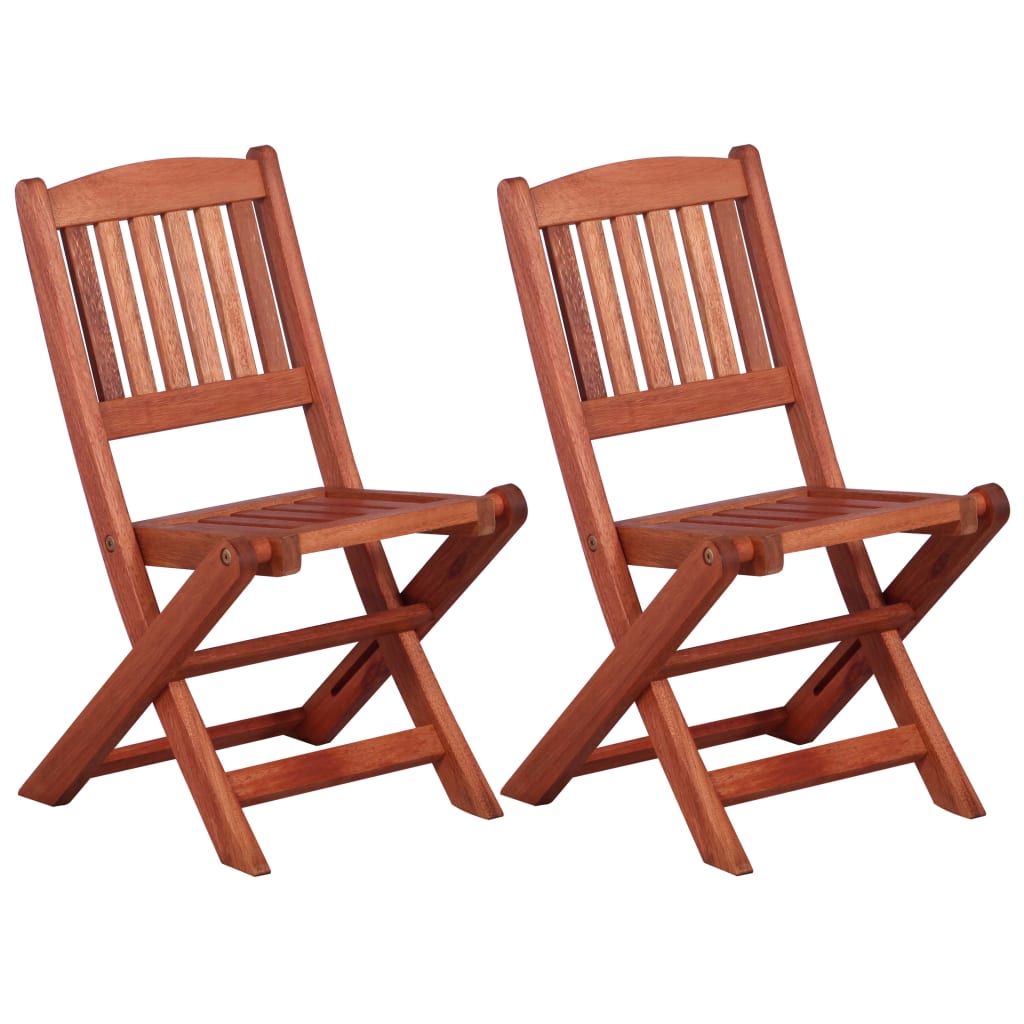 3 Piece Bistro Set for Children Solid Eucalyptus Wood