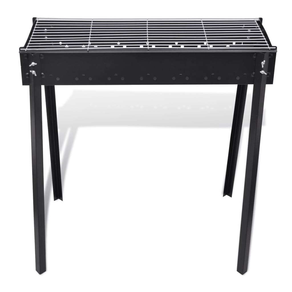 BBQ Stand Charcoal Barbecue Square 75 x 28 cm