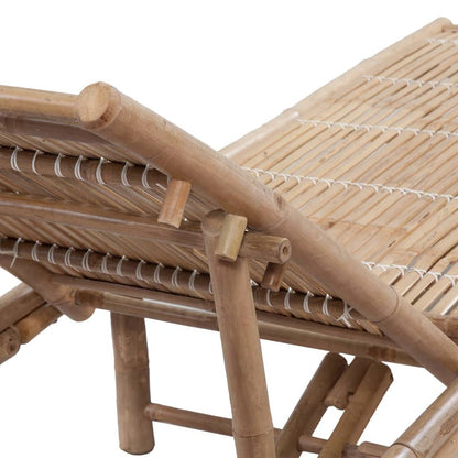 Sun Lounger Bamboo