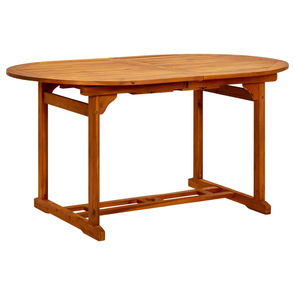 Garden Table 200x100x75 cm Solid Acacia Wood