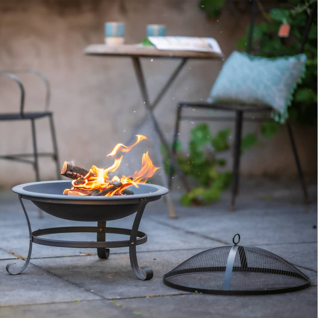 RedFire Fire Bowl Atlanta Black Steel 51 cm 85014