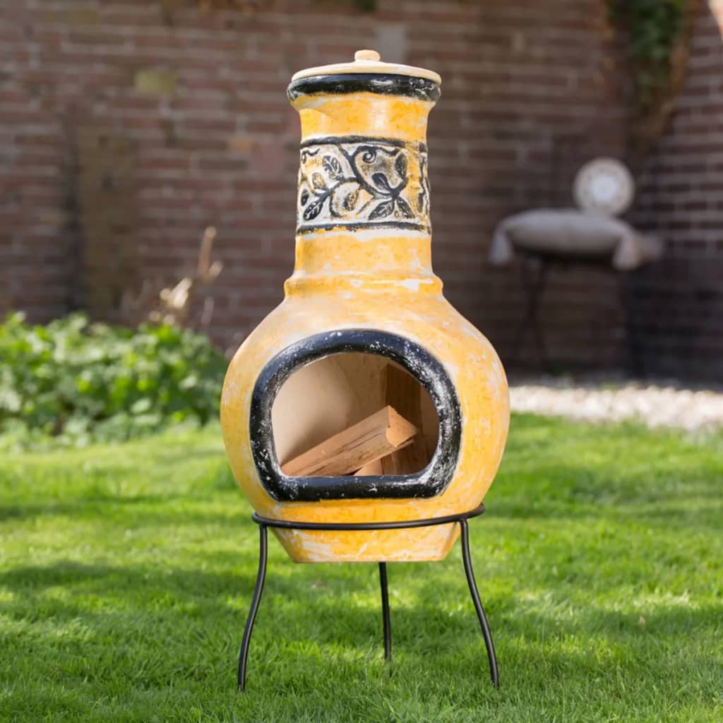 RedFire Fireplace Soledad Clay Yellow/Black 86035