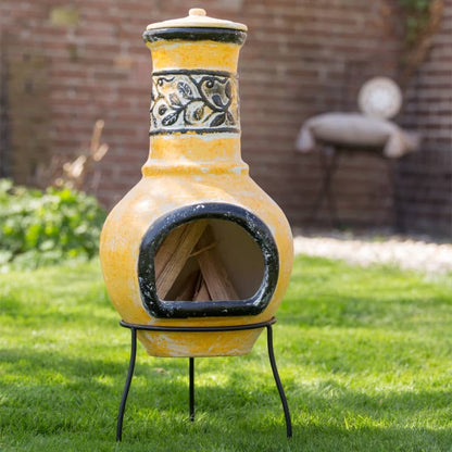 RedFire Fireplace Soledad Clay Yellow/Black 86035