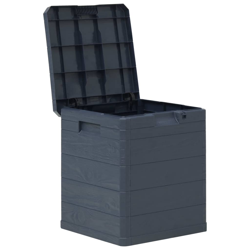 Garden Storage Box 90 L Anthracite