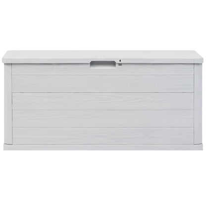 Garden Storage Box 280 L Light Grey