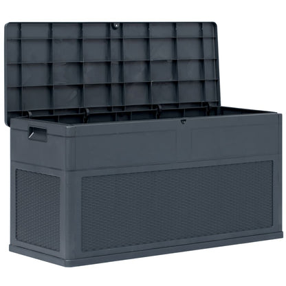 Garden Storage Box 320 L Anthracite