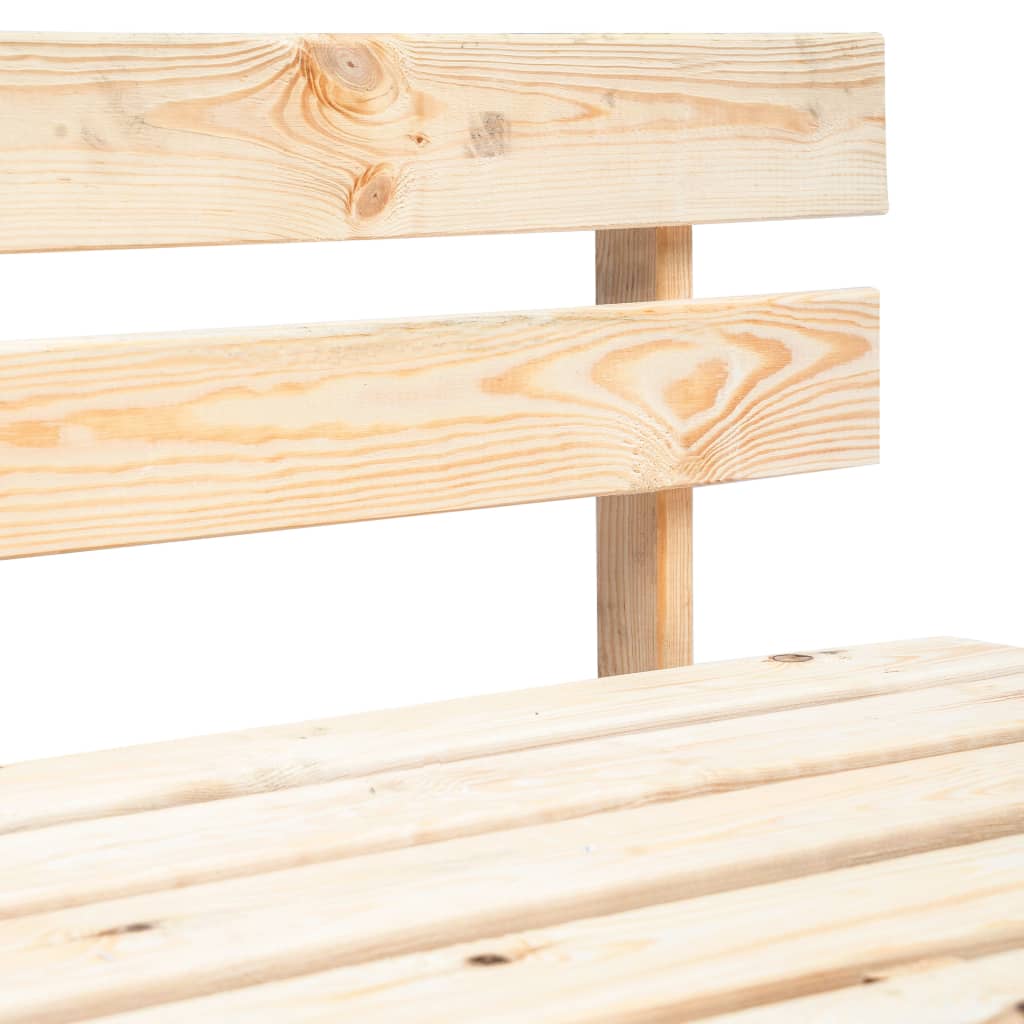 Garden Pallet Bench Wood