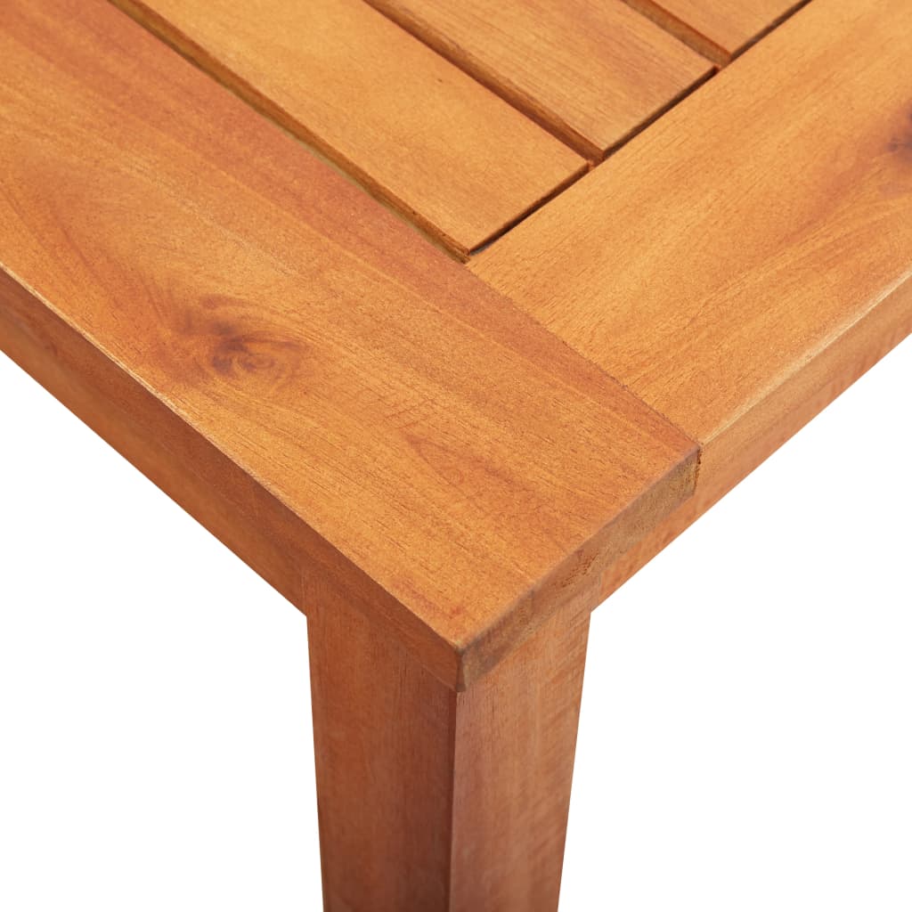 Garden Table 150x90x74 cm Solid Acacia Wood