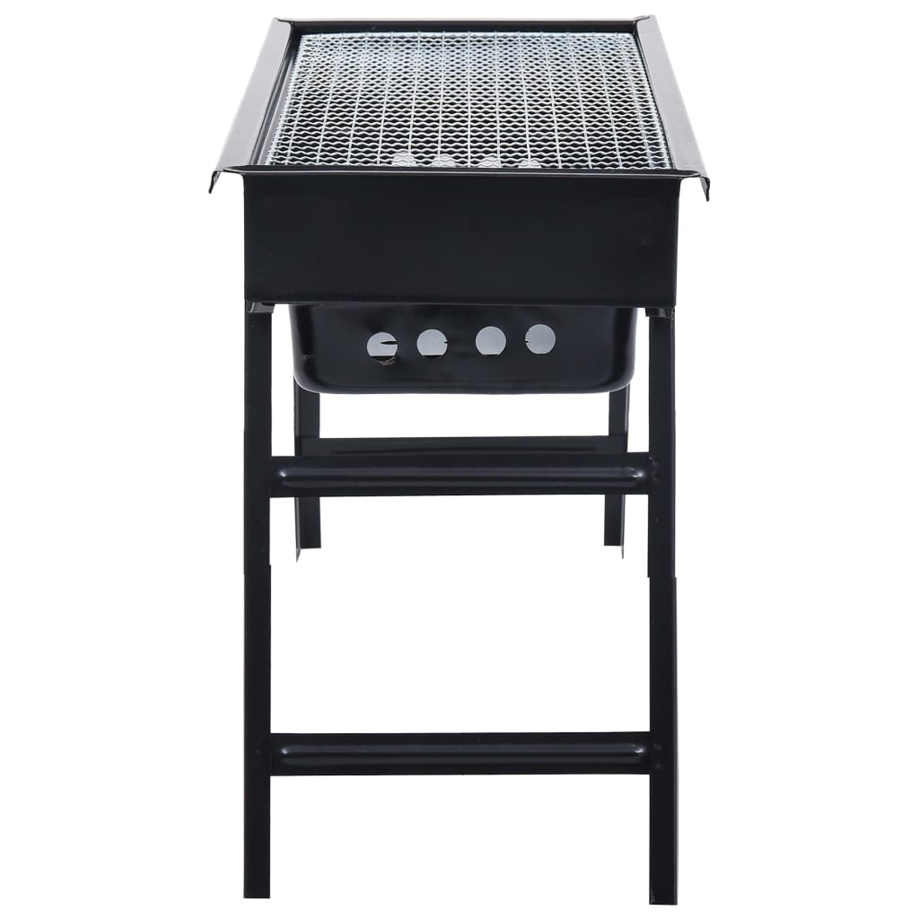 Portable Camping BBQ Grill Steel 60x22.5x33 cm