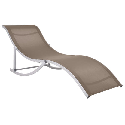 Folding Sun Loungers 2 pcs Taupe Textilene