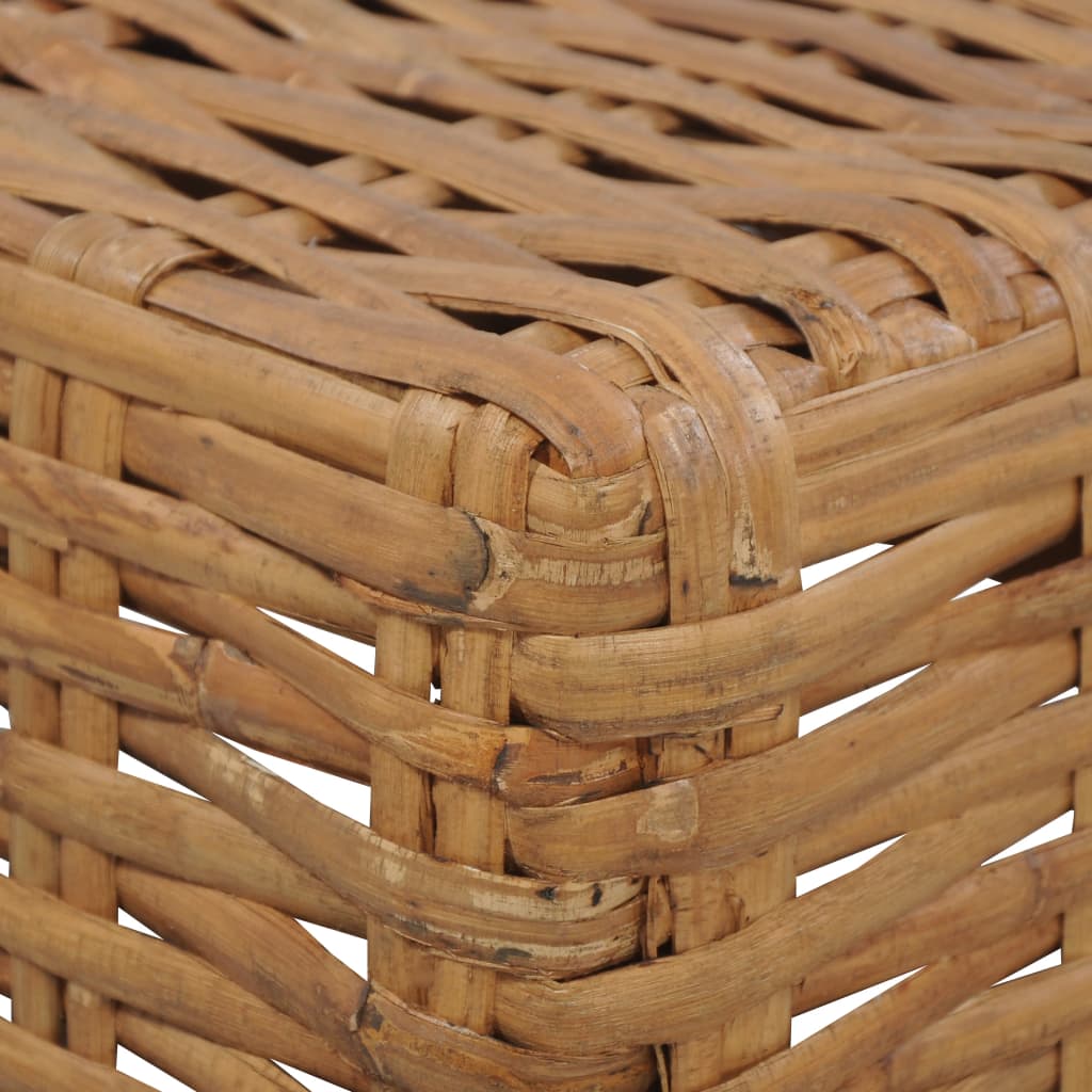 Coffee Table 47x47x28 cm Natural Rattan