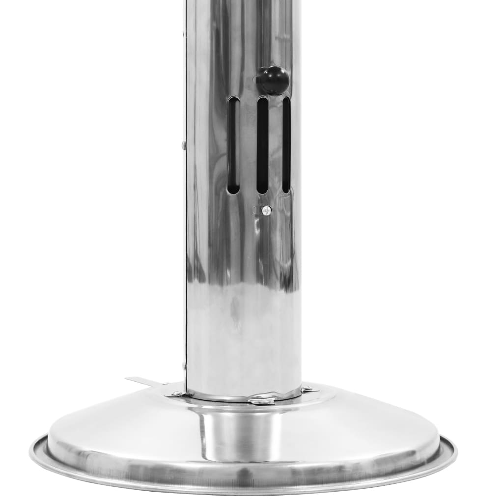 Pedestal Charcoal BBQ Grill Stainless Steel