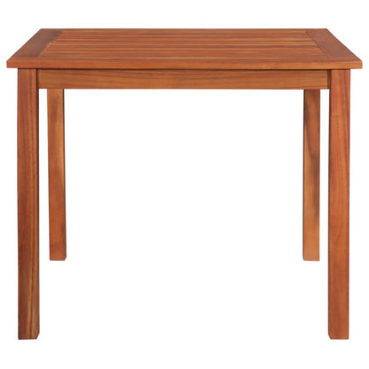 Garden Table 85x85x74 cm Solid Acacia Wood