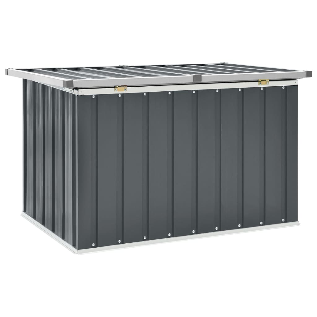 Garden Storage Box Grey 109x67x65 cm