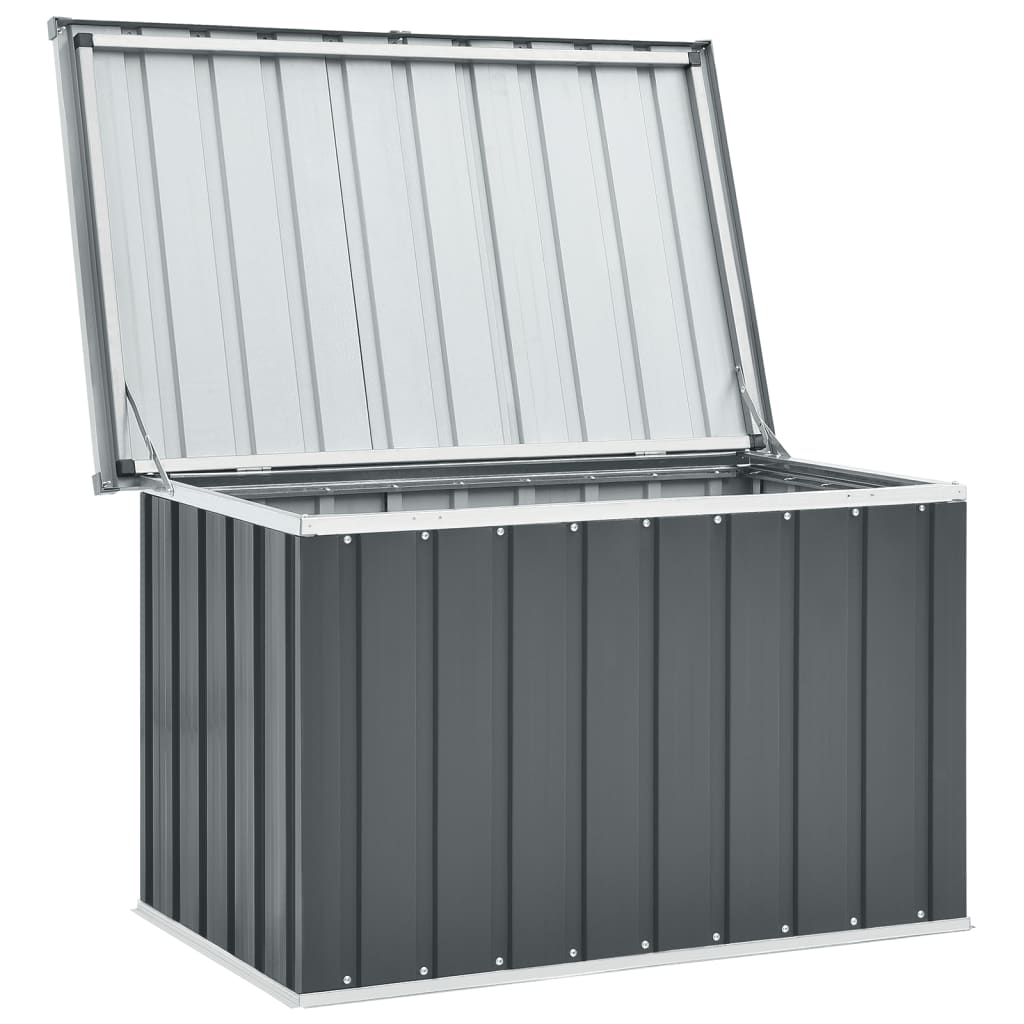 Garden Storage Box Grey 109x67x65 cm