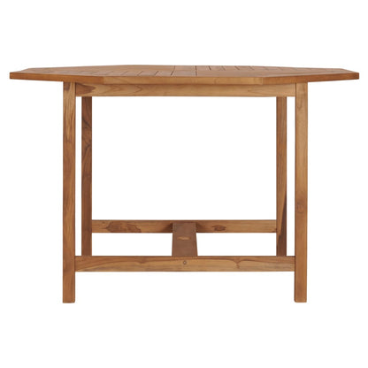 Garden Table 120x120x75 cm Solid Teak Wood