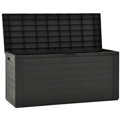 Garden Storage Box Anthracite 116x44x55 cm