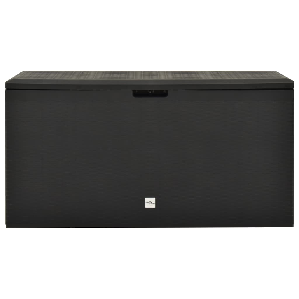 Garden Storage Box Anthracite 114x47x60 cm