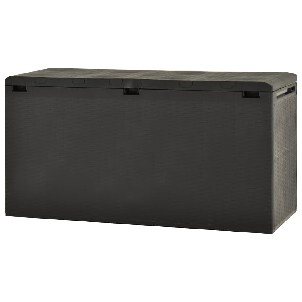 Garden Storage Box Anthracite 114x47x60 cm