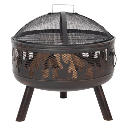 RedFire Fire Pit Blazer Bronze Steel