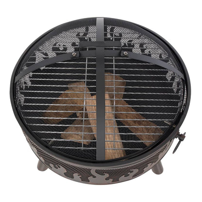 RedFire Fire Pit Blazer Bronze Steel