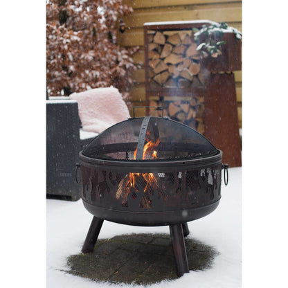 RedFire Fire Pit Blazer Bronze Steel