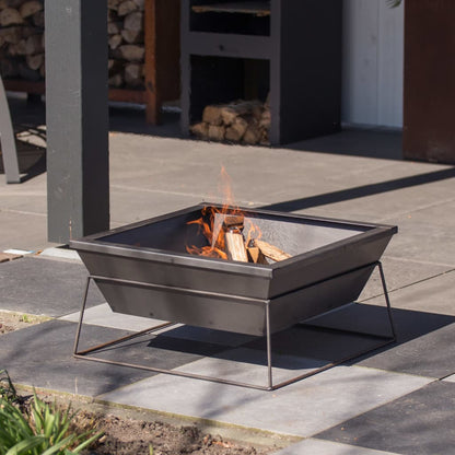 RedFire Fire Pit Reso Grey Steel