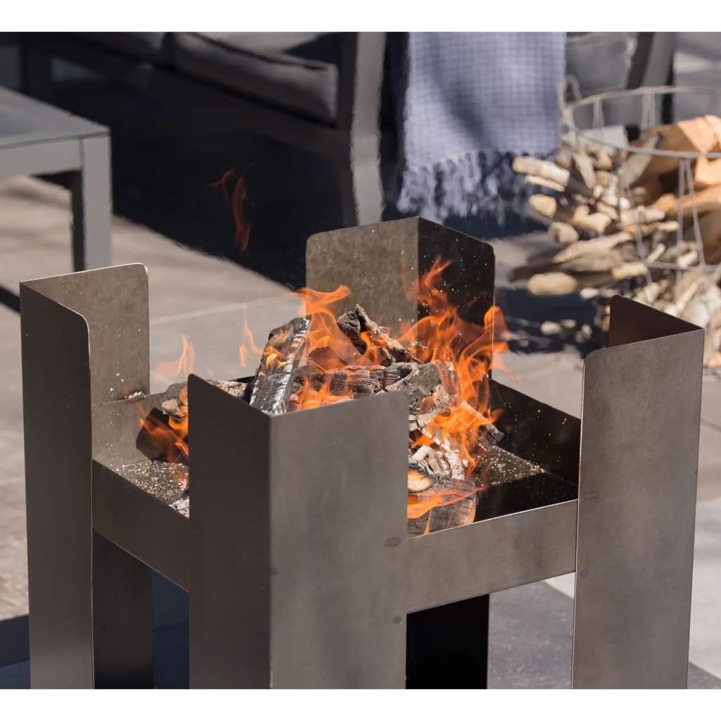 RedFire Fire Pit Hollola Grey Steel