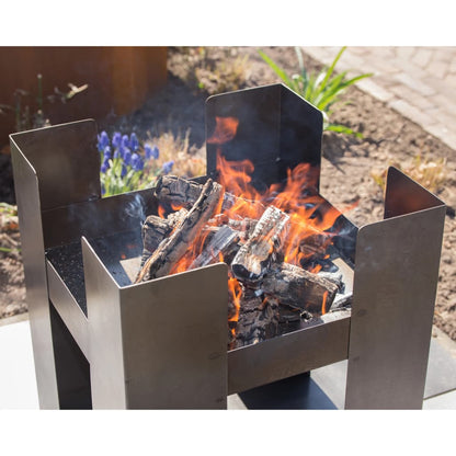 RedFire Fire Pit Hollola Grey Steel