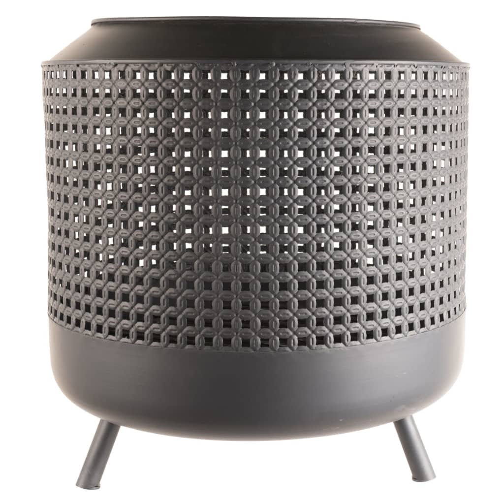 RedFire Fire Basket with BBQ Grill Midland Black