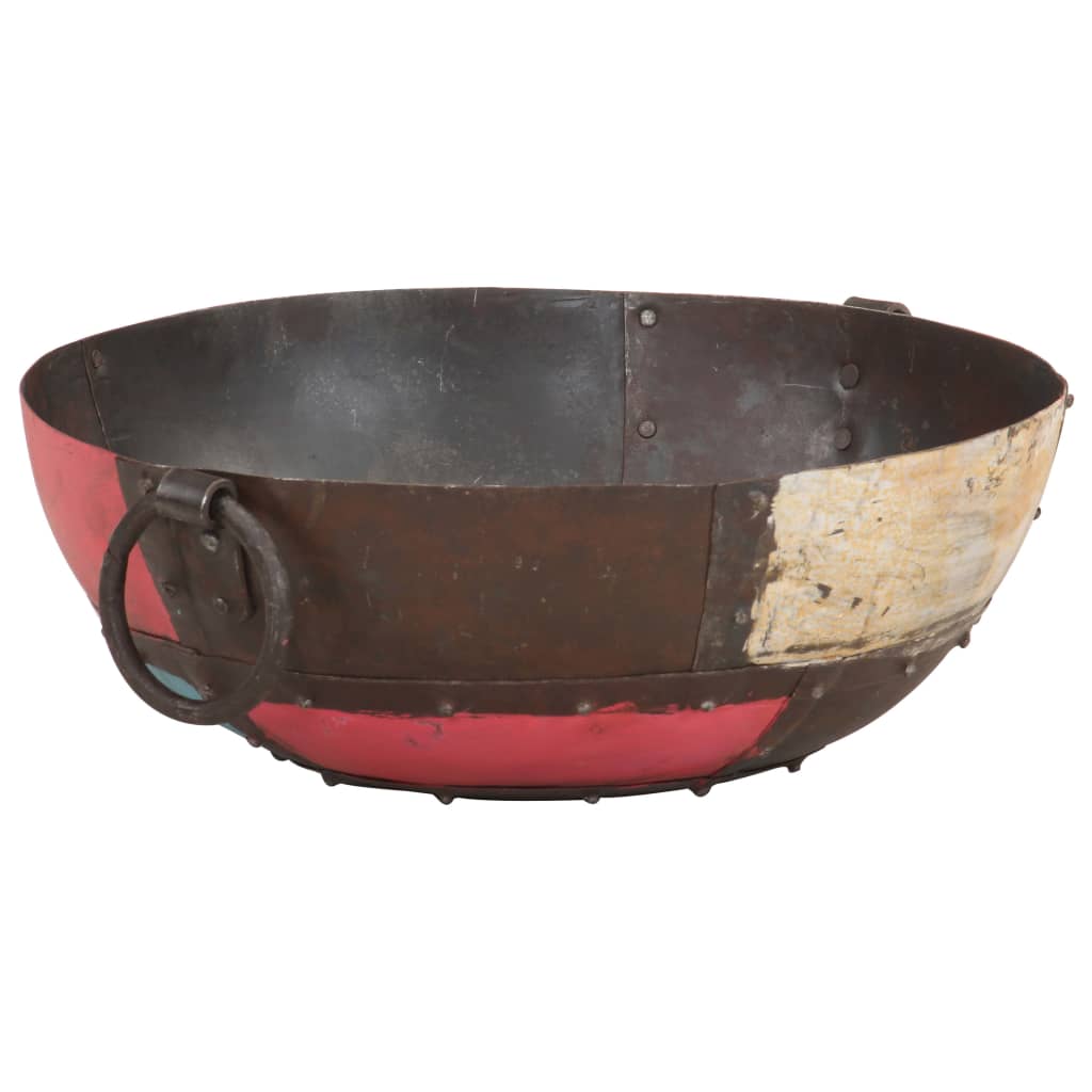 Colourful Rustic Fire Pit Ã˜ 40 cm Iron