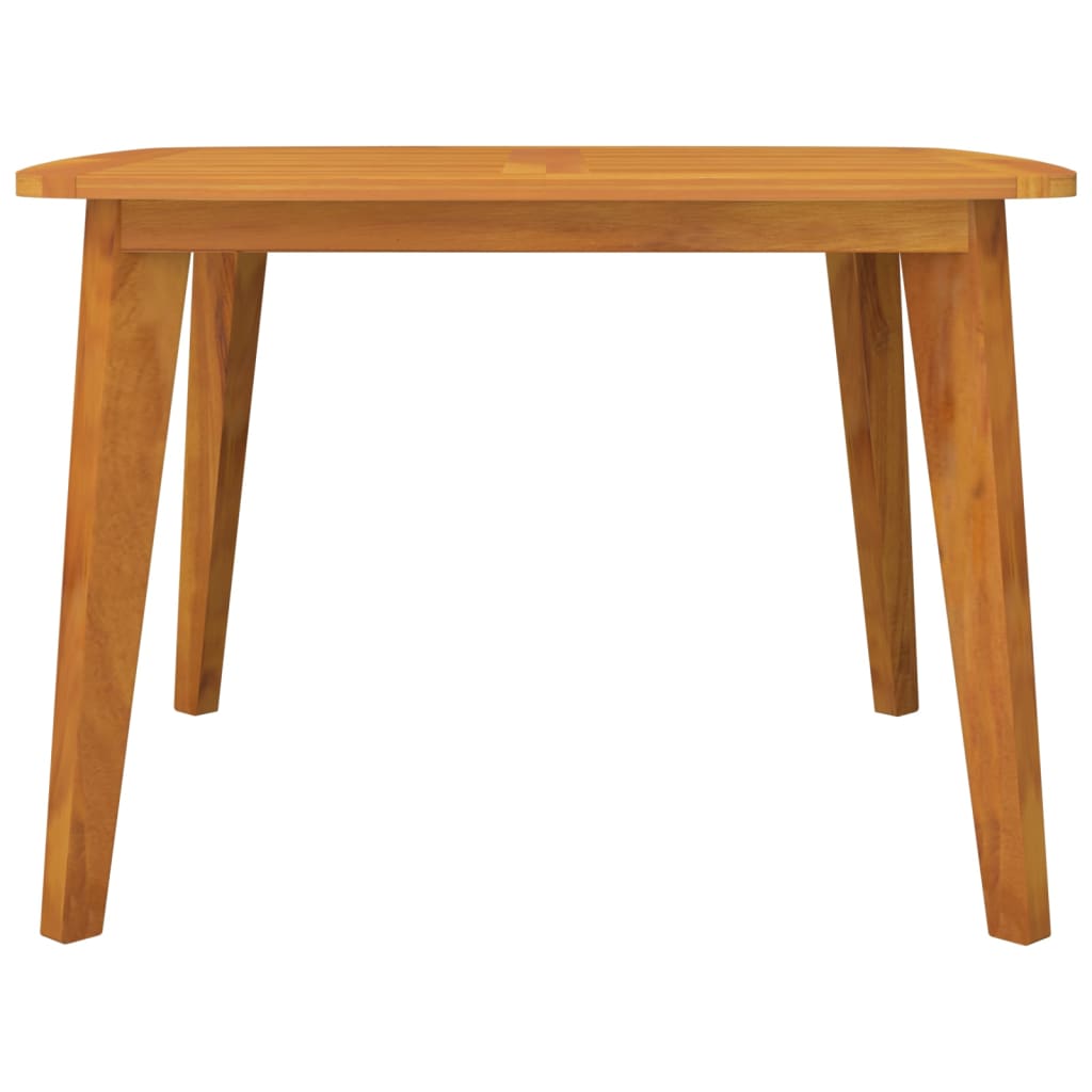 Garden Table 110x110x75 cm Solid Wood Acacia