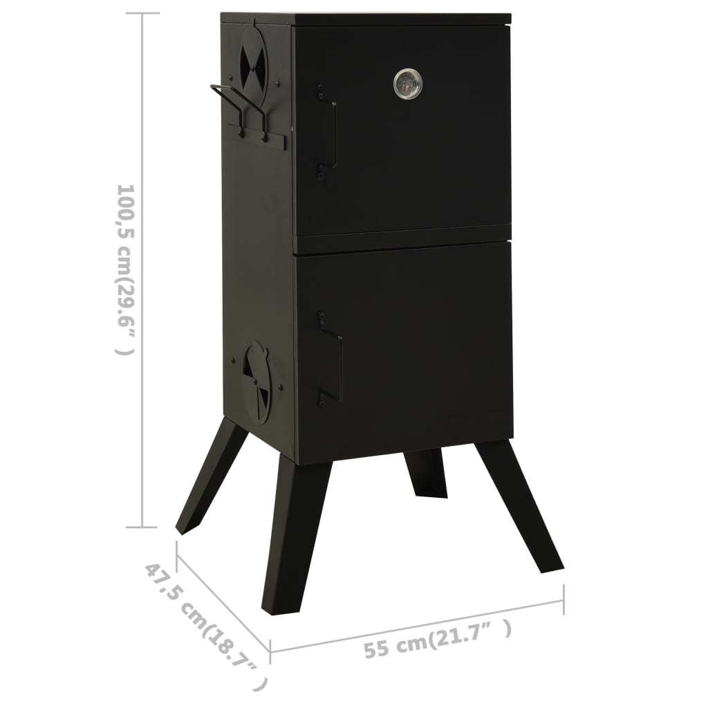 Smoker Oven 55x47.5x100.5 cm Steel