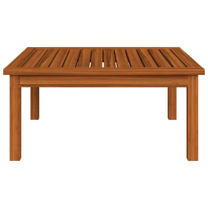 Garden Lounge Table 63x63x30 cm Solid Acacia Wood