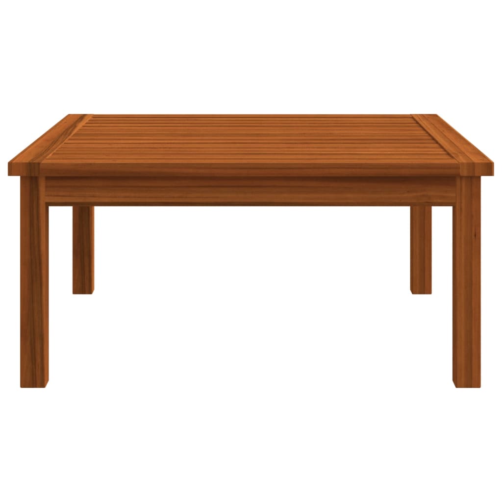 Garden Lounge Table 63x63x30 cm Solid Acacia Wood