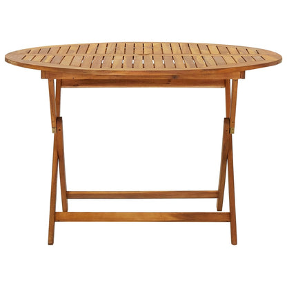 Folding Garden Table 120 cm Solid Acacia Wood