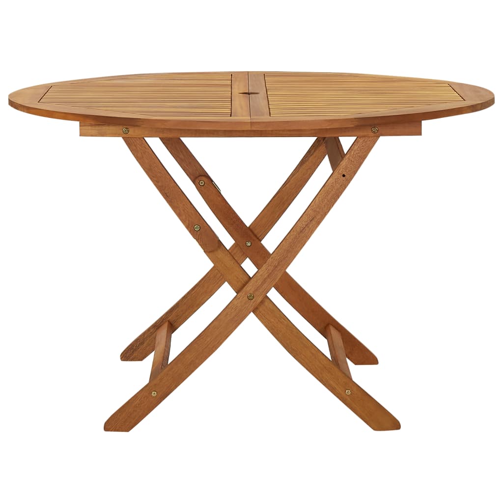 Folding Garden Table 120 cm Solid Acacia Wood