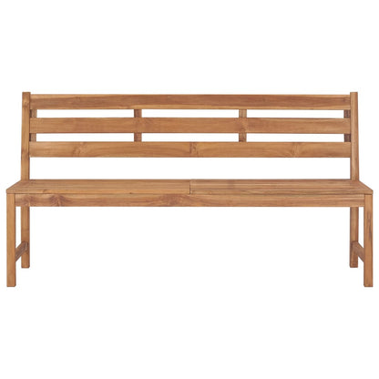 Garden Bench 170 cm Solid Teak Wood