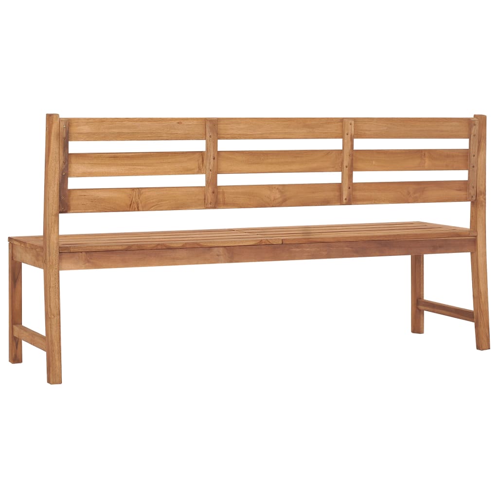 Garden Bench 170 cm Solid Teak Wood