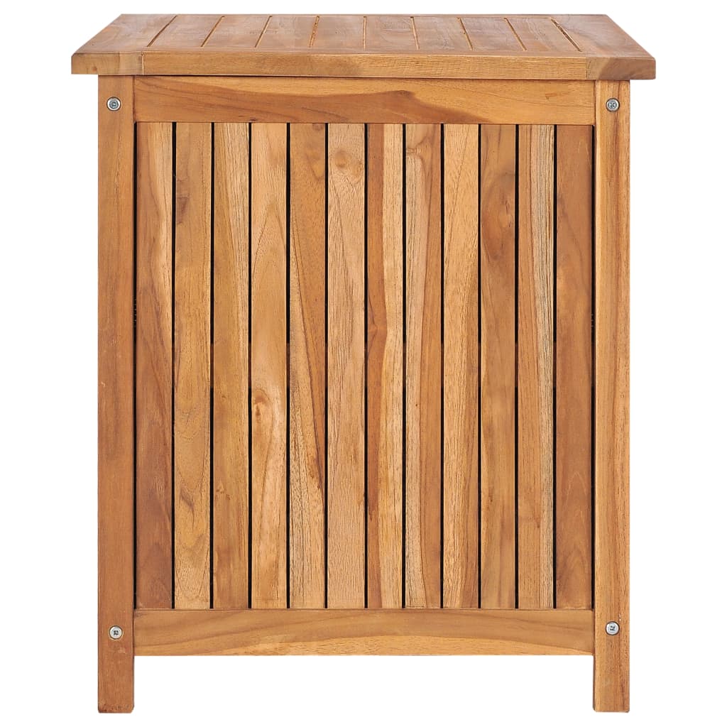 Garden Storage Box 60x50x58 cm Solid Teak Wood