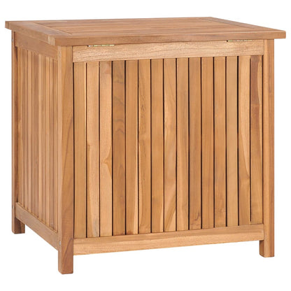 Garden Storage Box 60x50x58 cm Solid Teak Wood